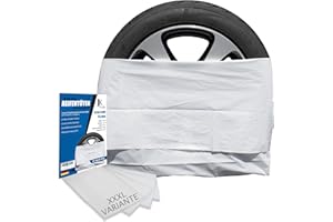 JK Trade® Lot de 4 sacs à pneus extra solides de qualité supérieure pour le rangement et le stockage de vos pneus de voiture, sac à pneus, sac pour jantes, convient pour 16, 17, 18, 19, 20, 21, 22