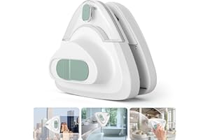 Do-Electr Water-filled Lavavetri Magnetico per Doppio Vetro Detergente per vetri a Doppia Faccia 5 Marce Regolabili Pulisci Vetri con Doppio Lato per Finestre da 5-35 mm