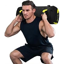 Sacco Di Sabbia Fitarc Per Allenamento 50/100/150 Lb | Senza Sabbia, Riempibile Con Ghiaia O Ferro – Tripla Chiusura Antipolvere Per Cross Training