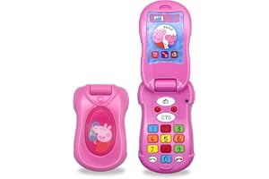 Peppa Pig Flip and Learn Phone - 4 languages; DK, SE, NO, FI - Leksak for barn 1,5+ år