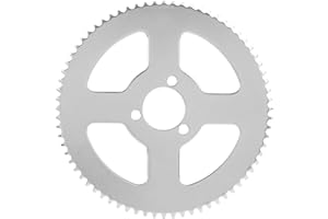 ZUNATE Piñón de Cadena Trasero, 72 Dientes 25H 29mm piñón piñón de Acero Fuerte y Duradero para Karts, Motocicletas