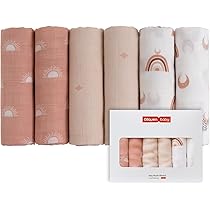 Panier Cadeau Bébé Bois - 40x30x20cm Personnalisable - Rangement Couches Jouets Rose