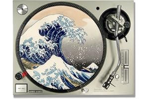 IDYD The Great Wave Off Kanagawa Hokusai DJ SLIPMATS/Turntable SLIP MATS - Vinyl (12inch)
