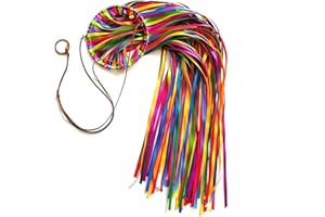 EONBES Windsack-Streamer aus Satinband, Außendekoration für Ihre Terrasse, Garten, Hof, Anlegestelle und Camper, 104 cm, WS41-01