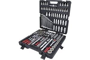 KS Tools 917.0216 1/4"+3/8"+1/2" Serie di chiavi a bussola, 216 pz