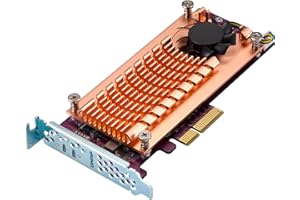 QNAP QM2-2P-244A 2-Slot PCIe Gen 2 Network Expansion Card for M.2 PCIe SSDs
