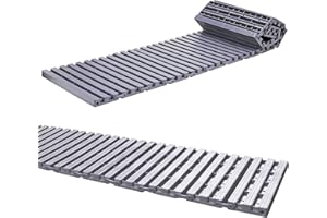 Taylor & Brown 5.56m Grey Instant Garden Roll Out Path Track | Temporary Path for Non-Slip Working Even In Worst Conditions | Grass Protection Mat Lawn Protector (64pc)