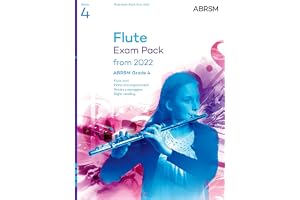 Flute Exam Pack from 2022, ABRSM Grade 4: Selected from the syllabus from 2022. Flute Part, Piano Accompaniment, Scales & Sig