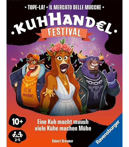 Ravensburger Spiele 20752 &   Kuhhandel Master Card Gioco