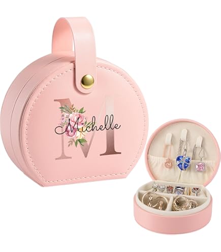 Coffret à Bijoux Musical Trousselier - Cerisier Rose - Boîte à Musique