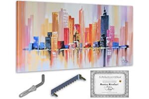 Monica Mirafiori I 140x70 cm I Tableau Peint à la Main I Modèles Tableau I Peintre Moderne I Tableaux Peintures I Toile sur Cadre en Bois