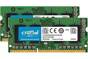 MICRON Crucial RAM CT2KIT51264BF160B 8Go Kit (2x4Go) DDR3 1600 MHz CL11 Mémoire d’ordinateur Portable