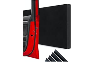 ‎STRACKS STRACKS® 4X Garagen Wandschutz je 43 x 15 x 1,5cm Extra Dicker Türschutz – Für Ihr Auto und die Garagenwand – Selbstklebender Türkantenschutz – 4er Set