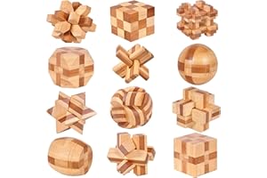 CHSEEO Rompecabezas para adultos, juegos de rompecabezas, rompecabezas de madera, rompecabezas en niño 3D, prueba juego educativo intelectual lógica juguete clásico regalo divertido para adultos y niños