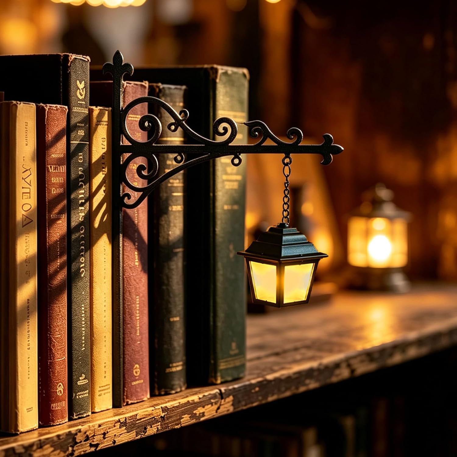 Technische Daten & Spezifikationen : CHENBOOW Bücherregal Lampe Halloween Deko Büc