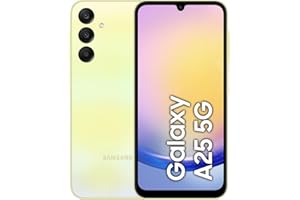 Samsung Galaxy A25 5G, Smartphone Android 14, Display Super AMOLED 6.5" FHD+, 8GB RAM, 256GB, memoria interna espandibile fino a 1TB, Batteria 5.000 mAh, Yellow [Versione Italiana]