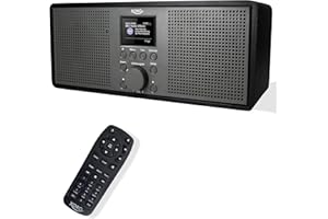 XORO DAB 700 IR – radio internetowe WLAN z UKW i DAB+, Spotify Connect, Bluetooth, USB Mediaplayer, głośnik stereo 2 x 10 W, funkcja budzika, kolorowy wyświetlacz