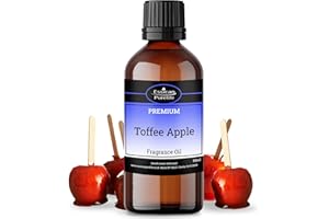 AUTHENTIC OIL CO Toffee Apple Fragrance Oils, Scented Oils for Burners, Aromatherapy, Essential Oils for Diffuser Oils Fragrance - Premium, Perfect for Diffuser, Slime, Cosmetics, Wax Melts and Relaxation - 50ml
