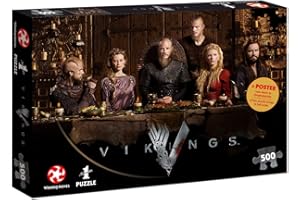 WINNING MOVES Vikings Ragnar's Court. Puzzle 500 Teile