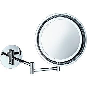 Keuco 17602019000 Kosmetikspiegel beleuchtet verchromt 260 mm rund