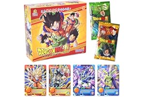 YCVBCY Dragon Anime Card,Carte Animée Cartes à Collectionner Cartoon Jeux de Cartes pour Enfants Card Anime Games Trading Card Pack,pour Enfants Les Amateurs D'anime Cadeau