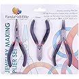 PH PandaHall DIY Sets di Strumenti Bigiotteria, pinze per bigiotteria, PinzeCavo-Cutter e Side-Cutting Set Pinze Nero per Col