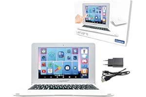 ‎LEXIBOOK Lexibook, LAPTAB® 10 Laptop mit Touchscreen, für die ganze Familie, Lern- und Spielinhalte, funktioniert unter Android™, Kindersicherung, ultradünn und leicht, LT10FR