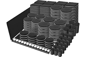 ABEILLO Antypoślizgowe podkładki meblowe, samoprzylepne gumowe nóżki, podkładki filcowe, odporne na zarysowania, ochraniacze na podłogi, nóżki mebli, podkładki pod nogi krzesła, do podłóg z twardego drewna