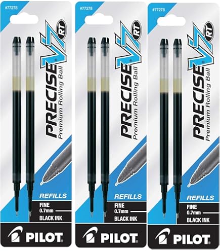 Pen Ink Paarl Itoya AQR-10BP-BK Aquaroller Pen Ink Refill 2-Pack