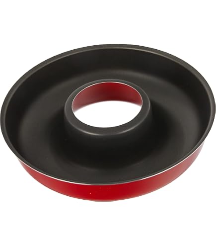 Lacor Moule à Savarin 26 Cm - Acier Carbone Antiadhésif Sans PFOA, Cuisson Parfaite Pour Gâteau, Couronne Et Recettes Salées