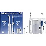 Oral-B Idropulsore con 1 Beccuccio Oxyjet, 1 Beccuccio Con Getto D’acqua, 1 Spazzolino Elettrico PRO1, 2 Testine Di Ricambio.