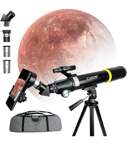 thumbnail image 2 of NACATIN Telescope - 70mm Aperture Refractor Telescope 300mm Focal Length With 15x-150x Magnification For Astronomy Beginners 2 of 11