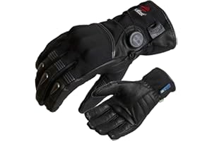 Halvarssons Ljusdal Motorradhandschuhe (Black,8)