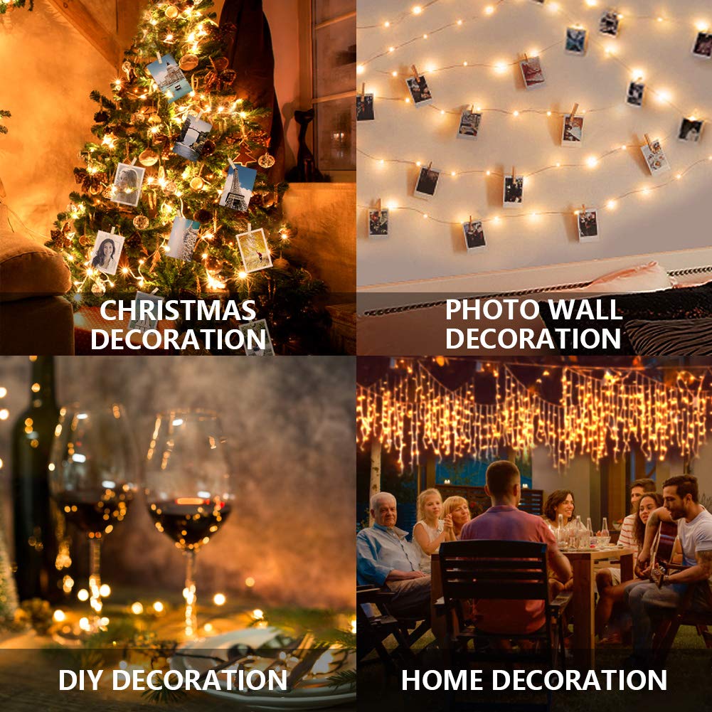 Albero Di Natale Con Foto Polaroid.Lucine Led Decorative Per Camere 5m 50led Luci Led A Batteria Per Foto Polaroid Porta Foto Luci Con Mollette Led Per Foto Luci Decorative Interno Offerta Pc