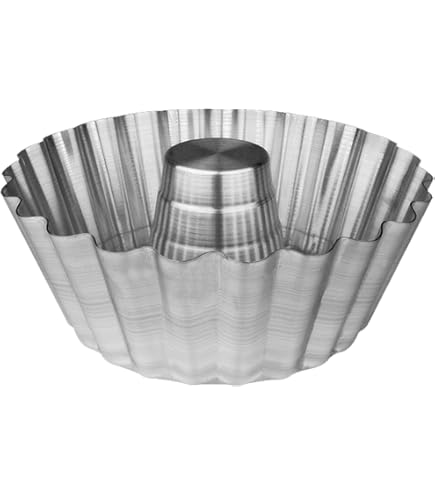 Stampa Da Forno In Alluminio Per Ciambelle E Casatielli - Forma Conica Con Cono, Diametro 36 Cm - Foto 4