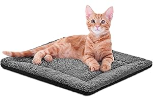 K&H Pet Products - Almohadilla térmica autocalentable para Gatos y Perros, Color Gris y Negro, 53,3 cm x 43,18 cm