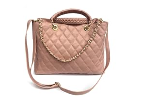 Superflybags Borsa Donna A Mano In Vera Pelle Trapuntata modello ALSACE Made In Italy