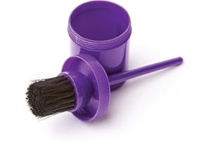 LINCOLN Hoof Oil Brush with Container - Purple