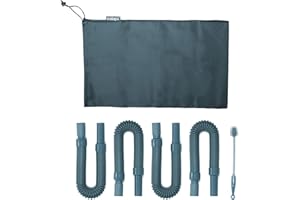 ‎COLAPZ Colapz Wasserschlauch Abwassertank für Van/Wohnmobil/Wohnwagen - Zusammenschiebbares & verlängerbares Abwasserrohrsystem 4 Meter - Camping Zubehör für Reisen - Einfaches Abwasser entleeren