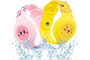 BIUEBINC 2 x Airtag Bracelet Children's Hidden Airtag Case, Hidden Holder for Apple Air Tag, AirTags Band, GPS Tracker Bracelet