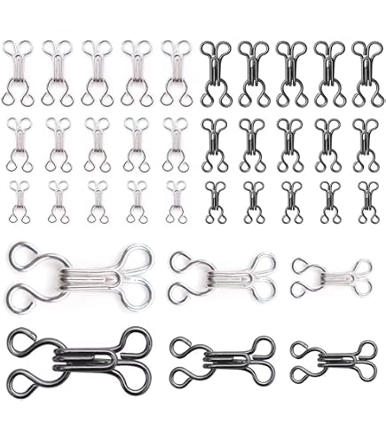 Dritz Ganci E Occhi Bianchi – Taglia 2 – 72 Set – Elementi Di Fissaggio Per Cucito E Sartoria - 3