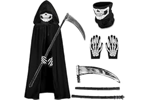 MRSCLAUS Umhang mit Kapuze Vampir Kostüm Halloween kostüm für Kinder Unisex Umhang Jungen Mädchen Cloak With Hood Mittelalter Samt Kapuzenumhang Fasching Karneval ELF Cosplay kostüm Schwarz