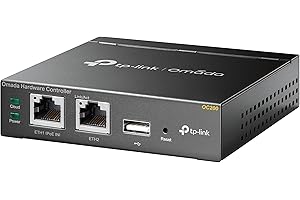 ‎TP-LINK TP-Link OC200 Hybrid Cloud PoE Controller - Metal Enclosure - Real-time Monitoring - Plug and Play - USB for Automatic Backup
