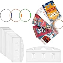 Yamobi Porte-cartes Pour Cartes Yoto – 50 Languettes Autocollantes Avec 10 Anneaux, Kit D'Organisation Pour Enfants, Accessoires De Voyage