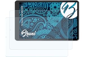 Bruni Screen Protector compatible with Garmin dezl LGV1000 Protector Film, crystal clear Protective Film (2X)