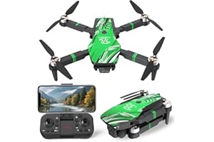 TTROARDS Dron con Cámara 4K, Motor sin Escobillas, Evitación de Obstáculos de 270°, Modo sin Cabeza, Control por Gestos, Drones para Principiantes, Quadcopter Plegable para Adultos, TT19