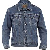 Mens Duke Denim Jacket 3XL, 4XL, 5XL 