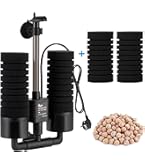 Weinsamkeit Nano Aquarium Luftpumpe Ultra-Leise - 30dB Mini Sauerstoffpumpe 0.45L/Min | Für 20-60L Aquarien