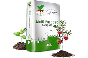 Laeto Multi Purpose Compost 40L - Premium Potting Compost for Healthy Growth Top Grade Potting Soil Peat Free for Flowers, Vegetables & Plants