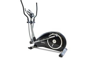 ‎HORIZON FITNESS Horizon Fitness Syros E Crosstrainer mit 32 Widerstandsstufen extra große Pedale und Schwungmasse von 22 kg